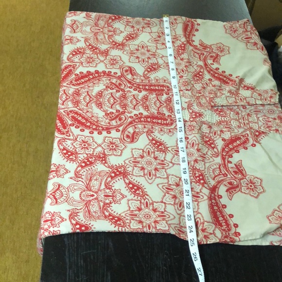 MOVING SALE NO HAGGLING WOMEN JOE FRESH RED/CREAM XL DRESS & RED NO BRAND LEGGIN - Picture 13 of 14